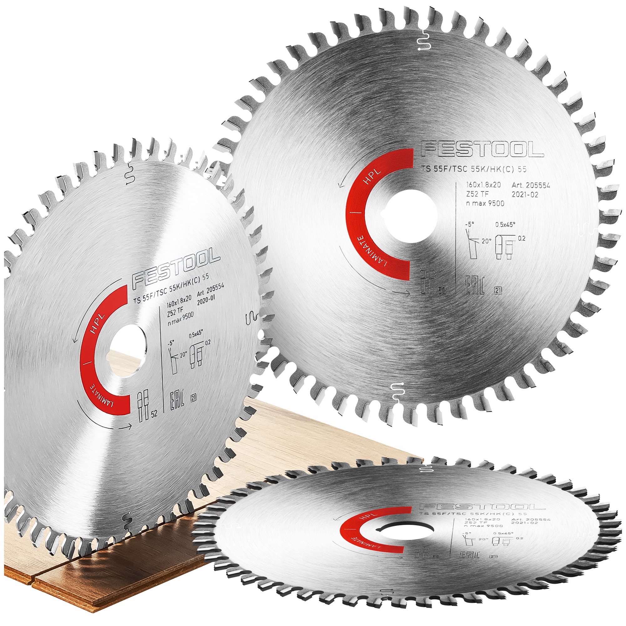 Pilový Kotouč pro Ponornou Pilu 160mm Festool 205554 TF52 Zubů