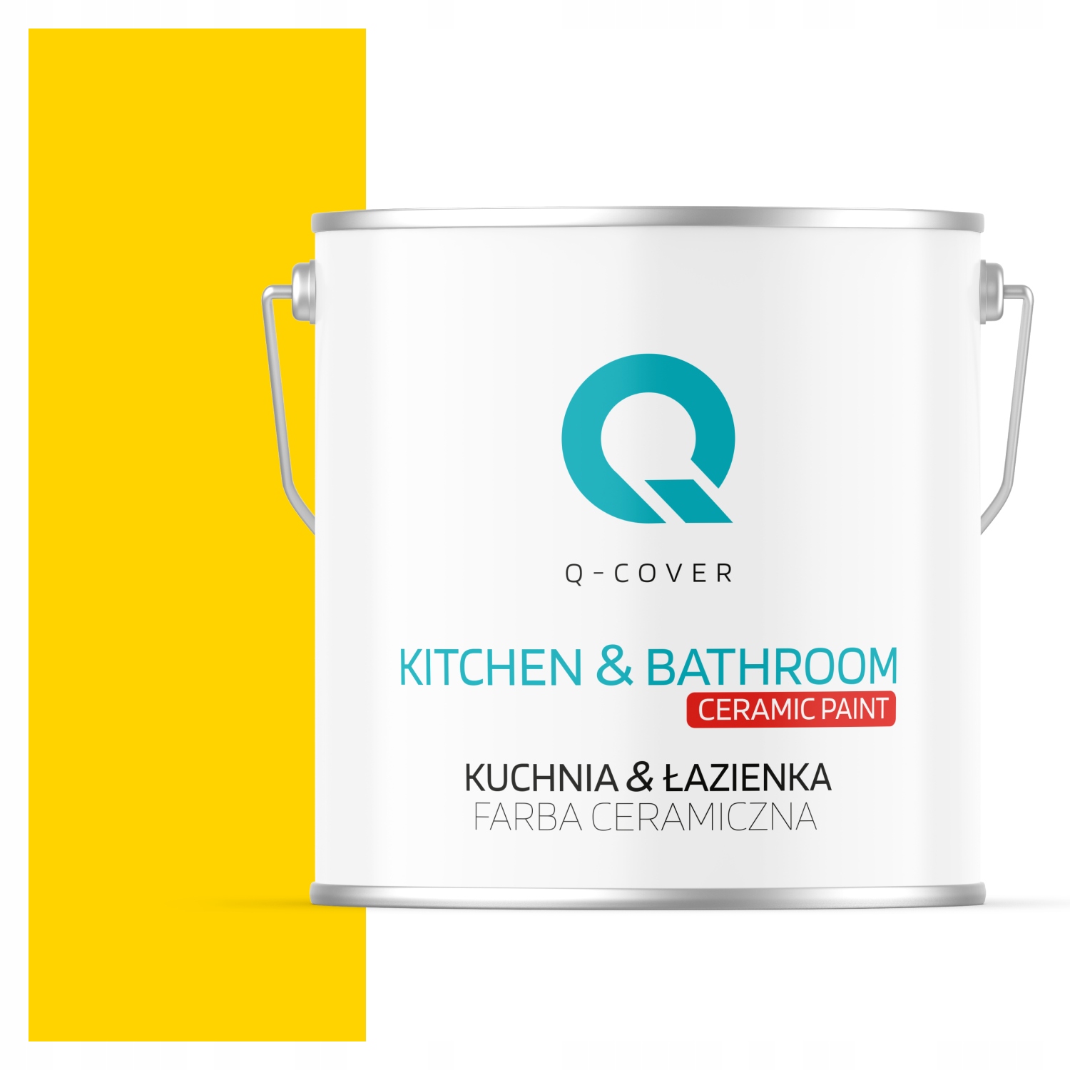 Farba Kúpeľňa Kuchyňa Vodotesná Intenzívna Žltá Farba H6967 Mat 5 L