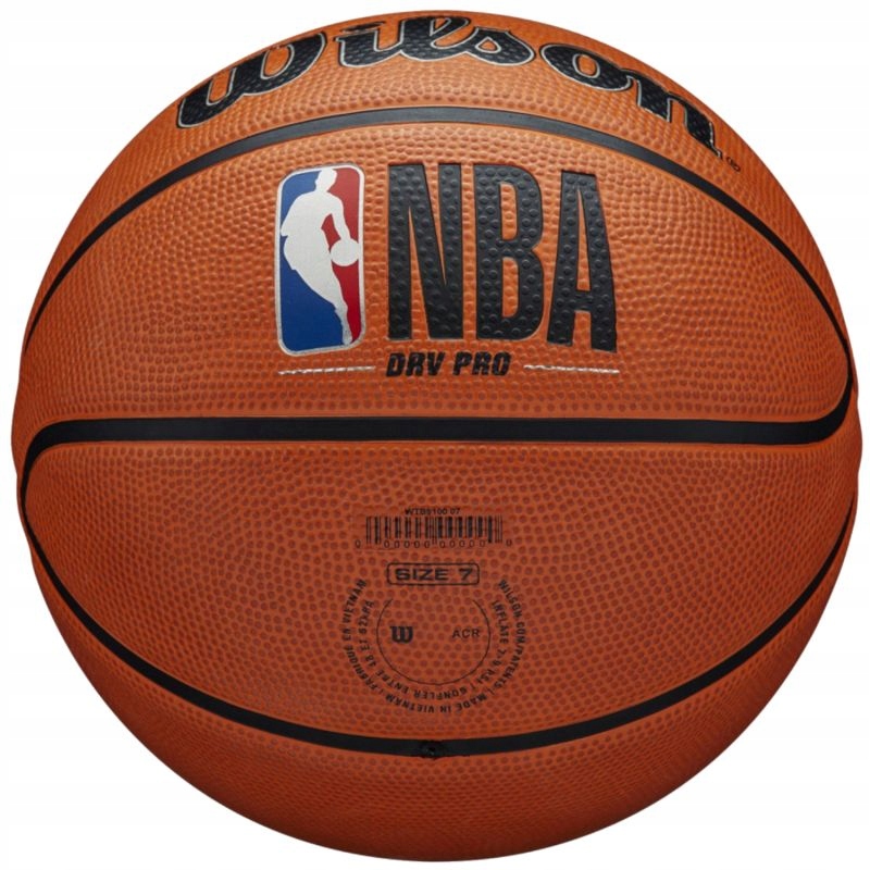 Piłka Wilson NBA DRV Pro Ball WTB9100XB - r. 7 Rozmiar 7