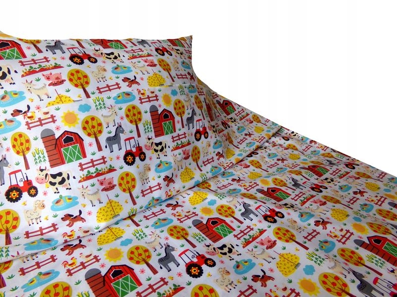 

Pościel dziecięca 110x125 35x55 cm.100% bawełny