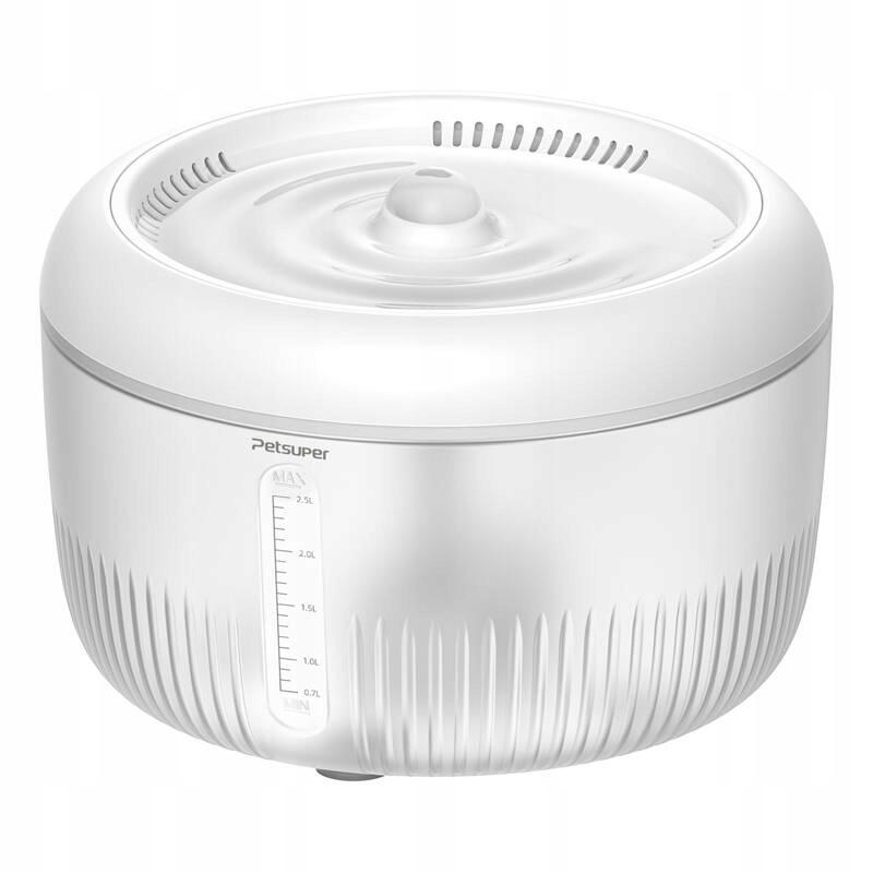 Levně 2 x Petsuper Fontána na vodu Automatické krmítko pro psa a kočku Pw02 2,5l Pio