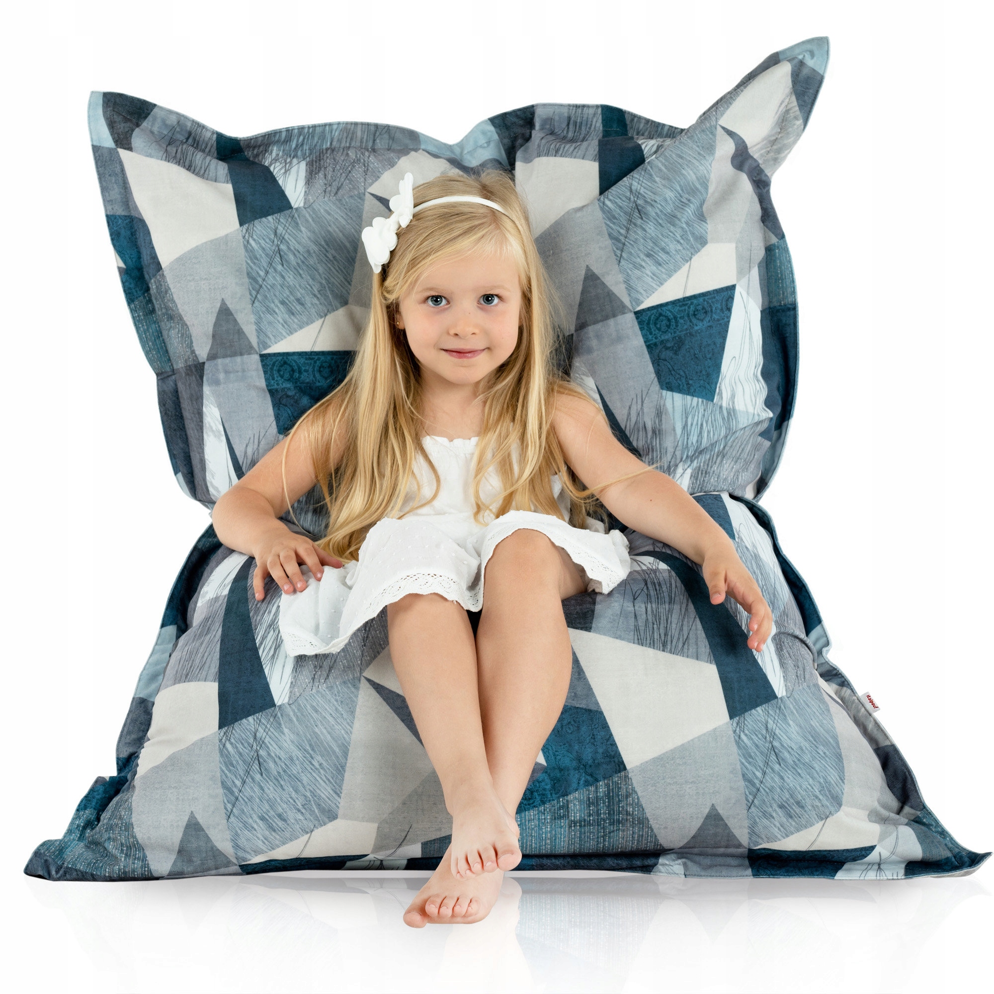 Abstract poduška na sezení Taburet XL Granulat