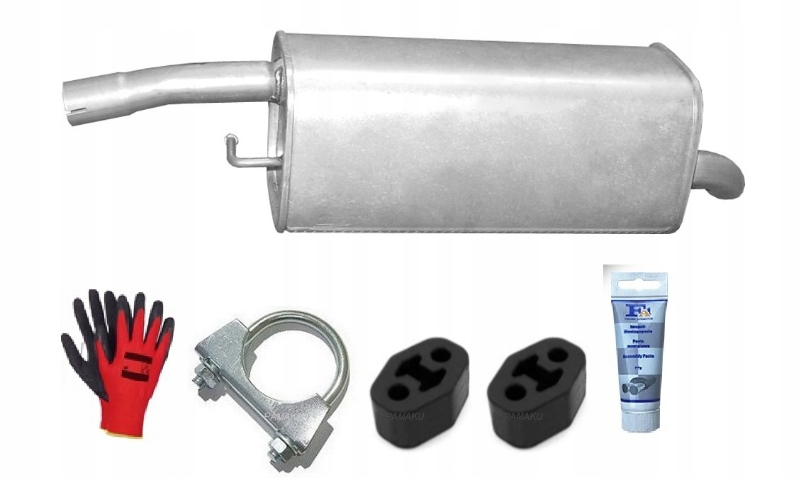 Ford Fiesta 1.25 1.3 1.4 Tlumič Tlumič Výfuku bonus