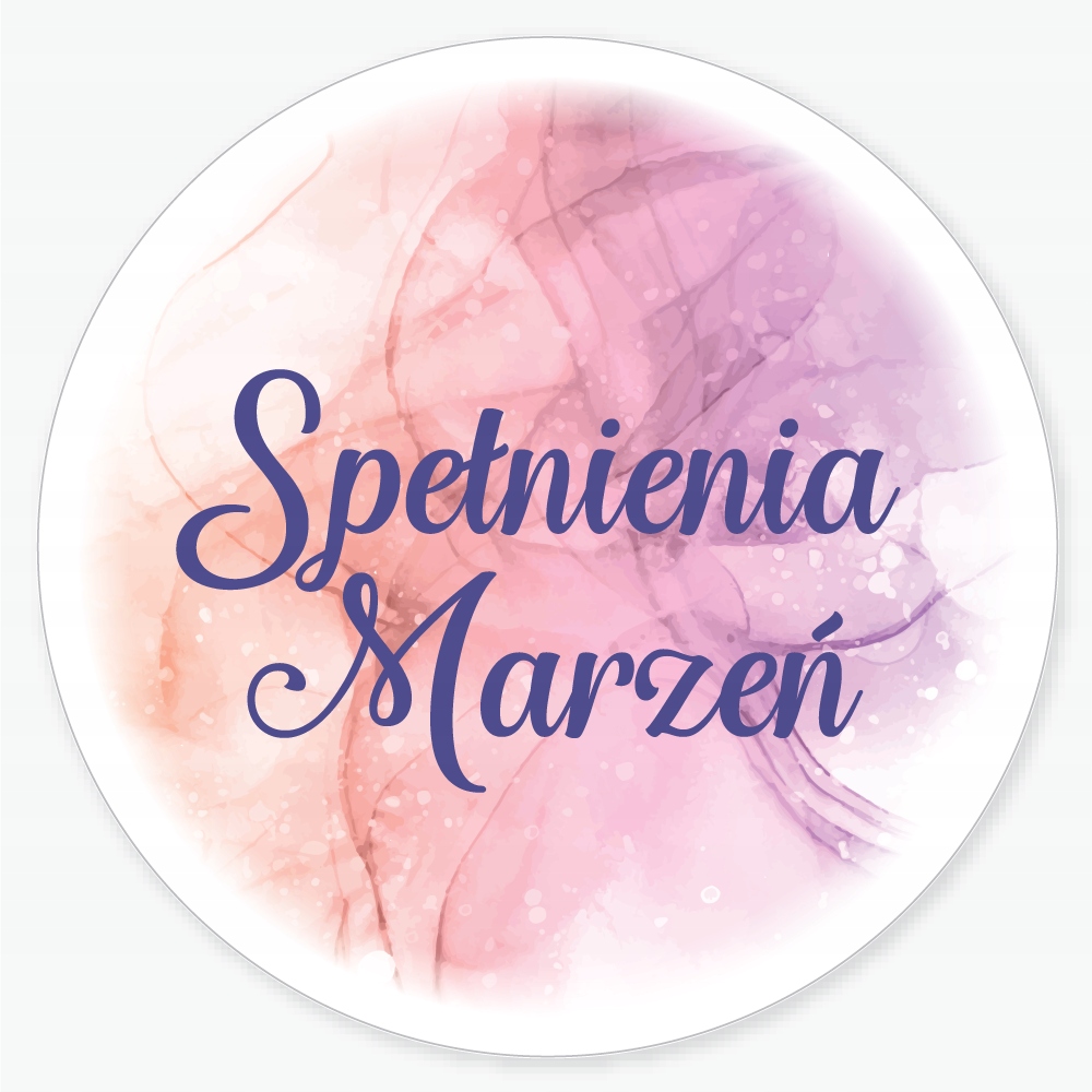 

Naklejka Spełnienia Marzeń fi55 48szt