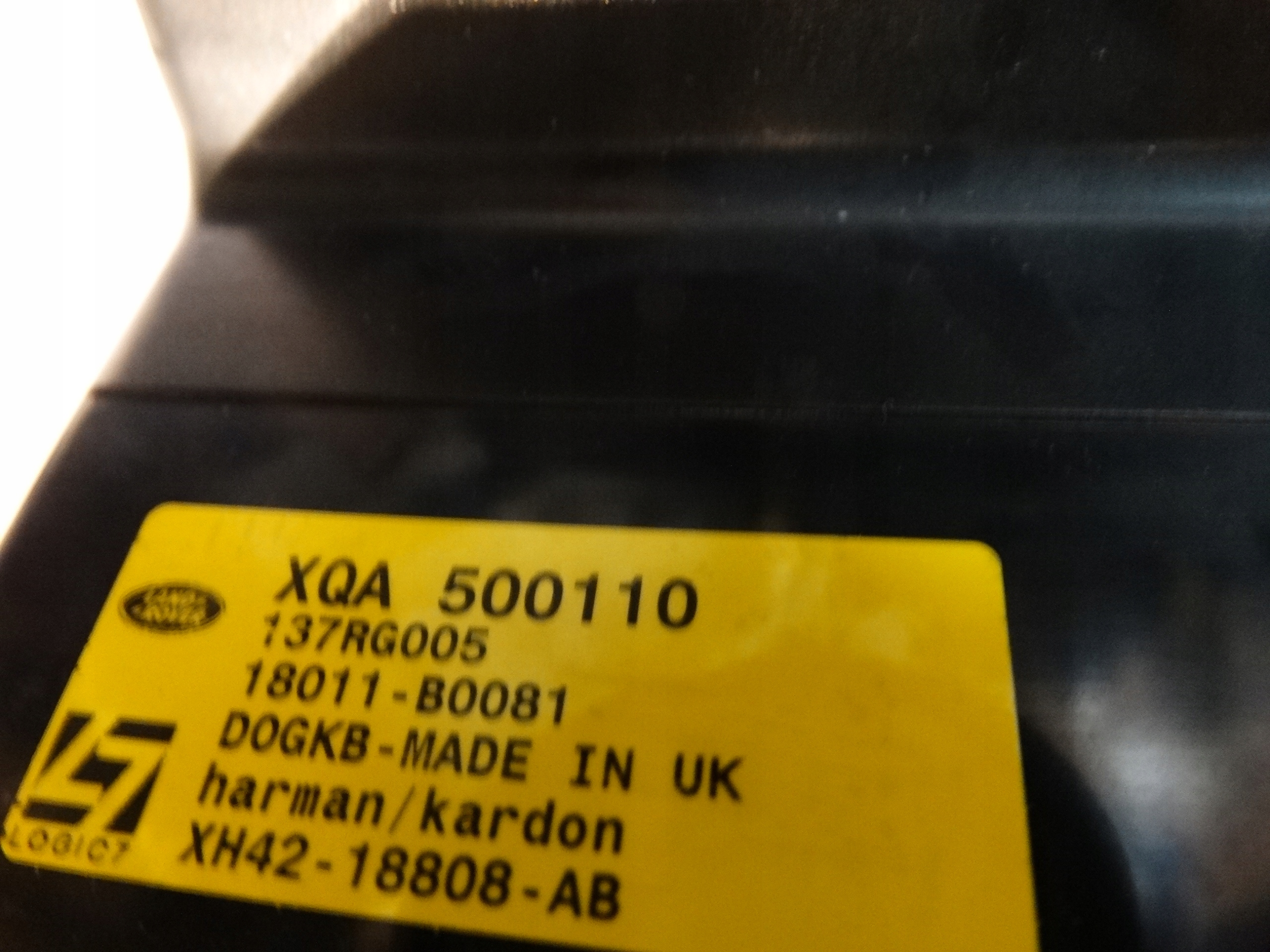 SUBWOOFER HARMAN KARDON RANGE ROVER VOGUE L322 1