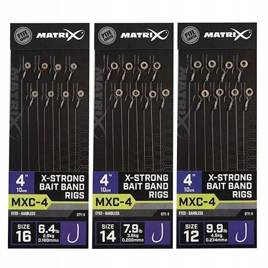 Gotowe Przypony Matrix MXC-4 Barbless 0.20mm size 14
