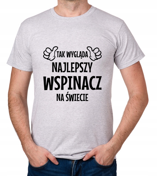 

koszulka Najlepszy Wspinacz prezent