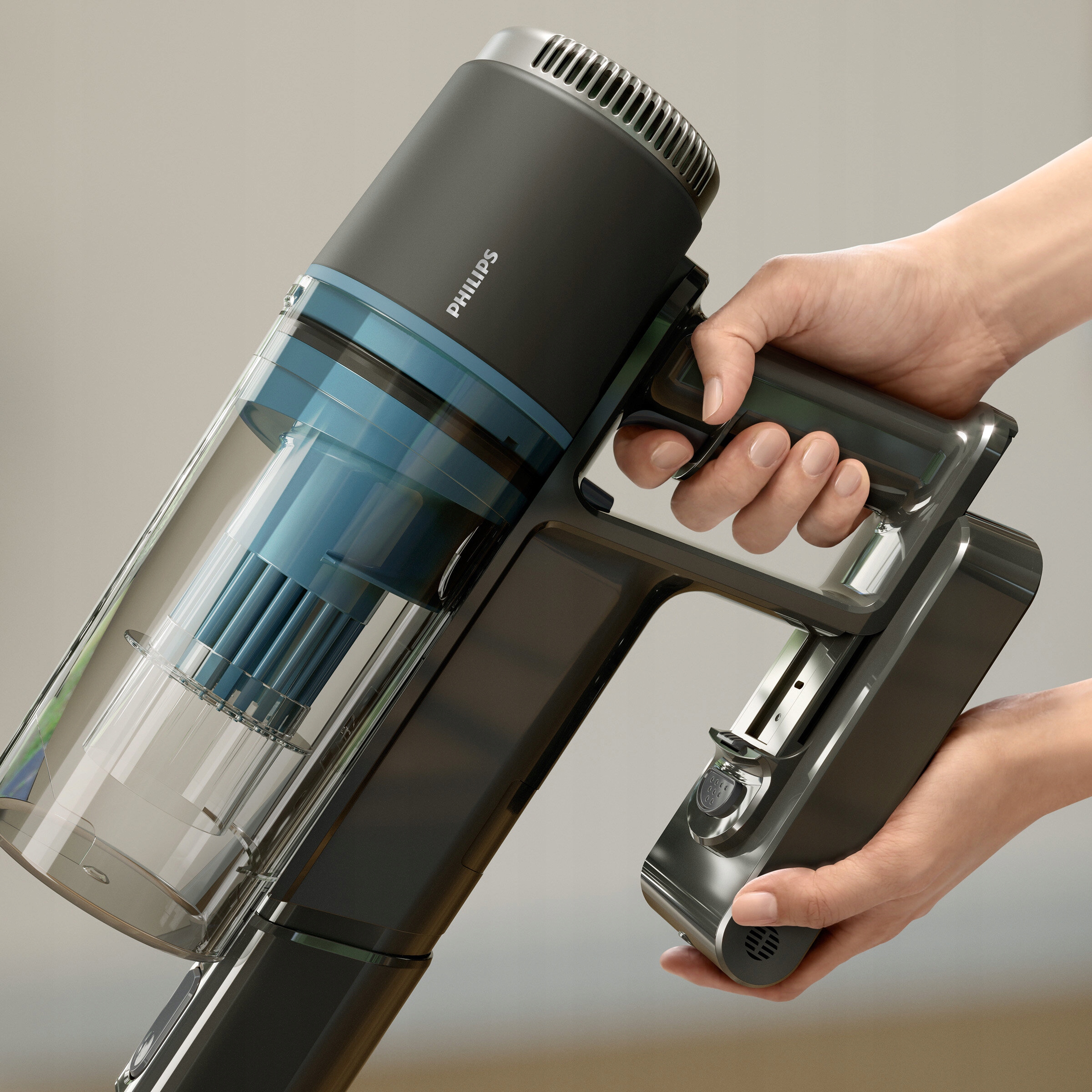 Odkurzacz pionowy PHILIPS Aqua 3000 XC3133-01 Zasilanie akumulatorowe