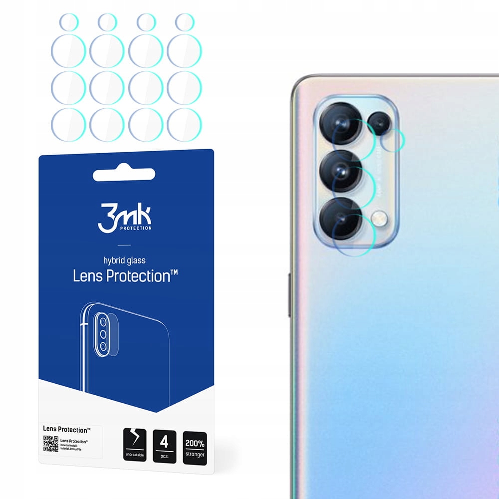 

Szkło na obiektyw do Oppo Reno 5 Pro 5G - 3mk Lens