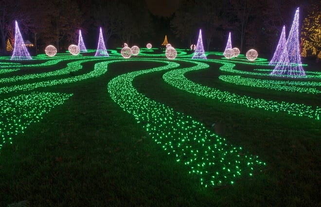 ZEWNĘTRZNE LAMPKI CHOINKOWE 200 LED ZIELONE Zasilanie sieciowe