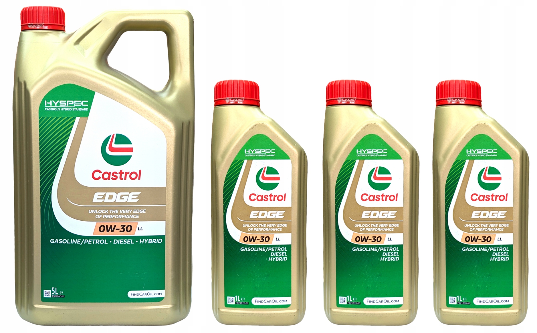 Motorový Olej Castrol Edge 0W30 LL 504.00/507.00 C3 LL-04 8 L