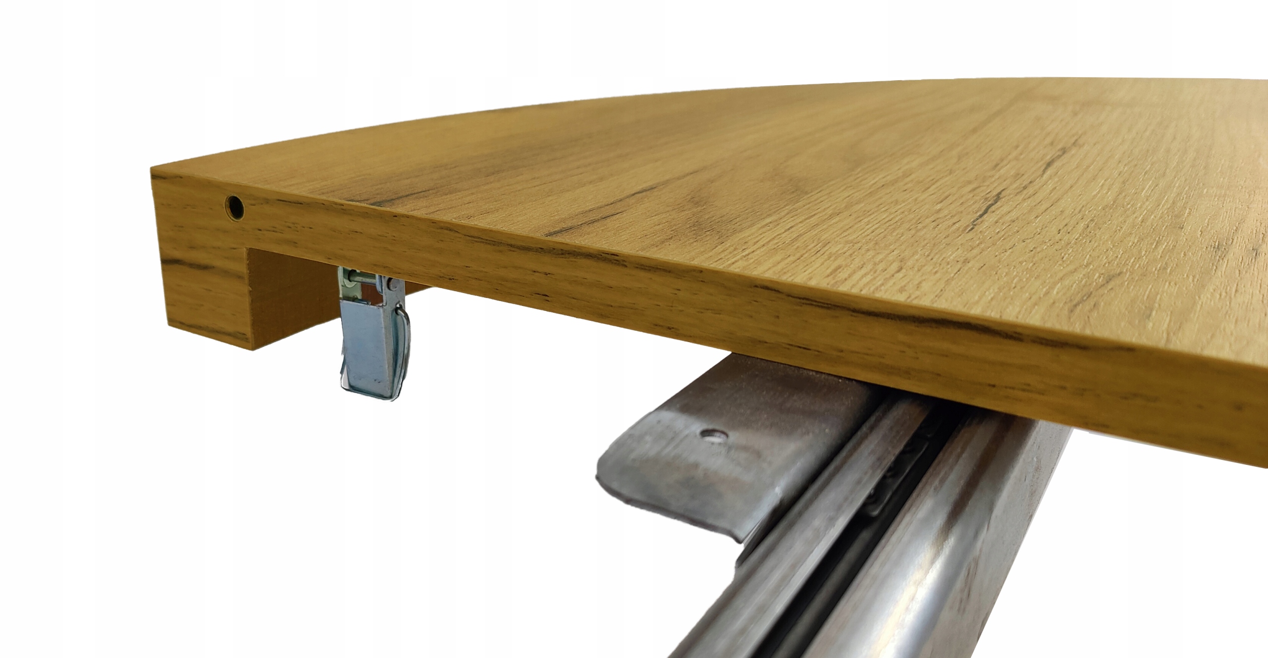 Stół okrągły solidny blat NEBRASKA EGGER Ø100/200 Kolekcja RO-7