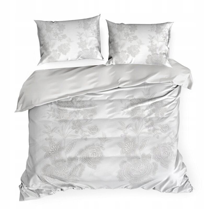 Pościel Satyna Bawełniana PREMIUM27 220X200 Biała