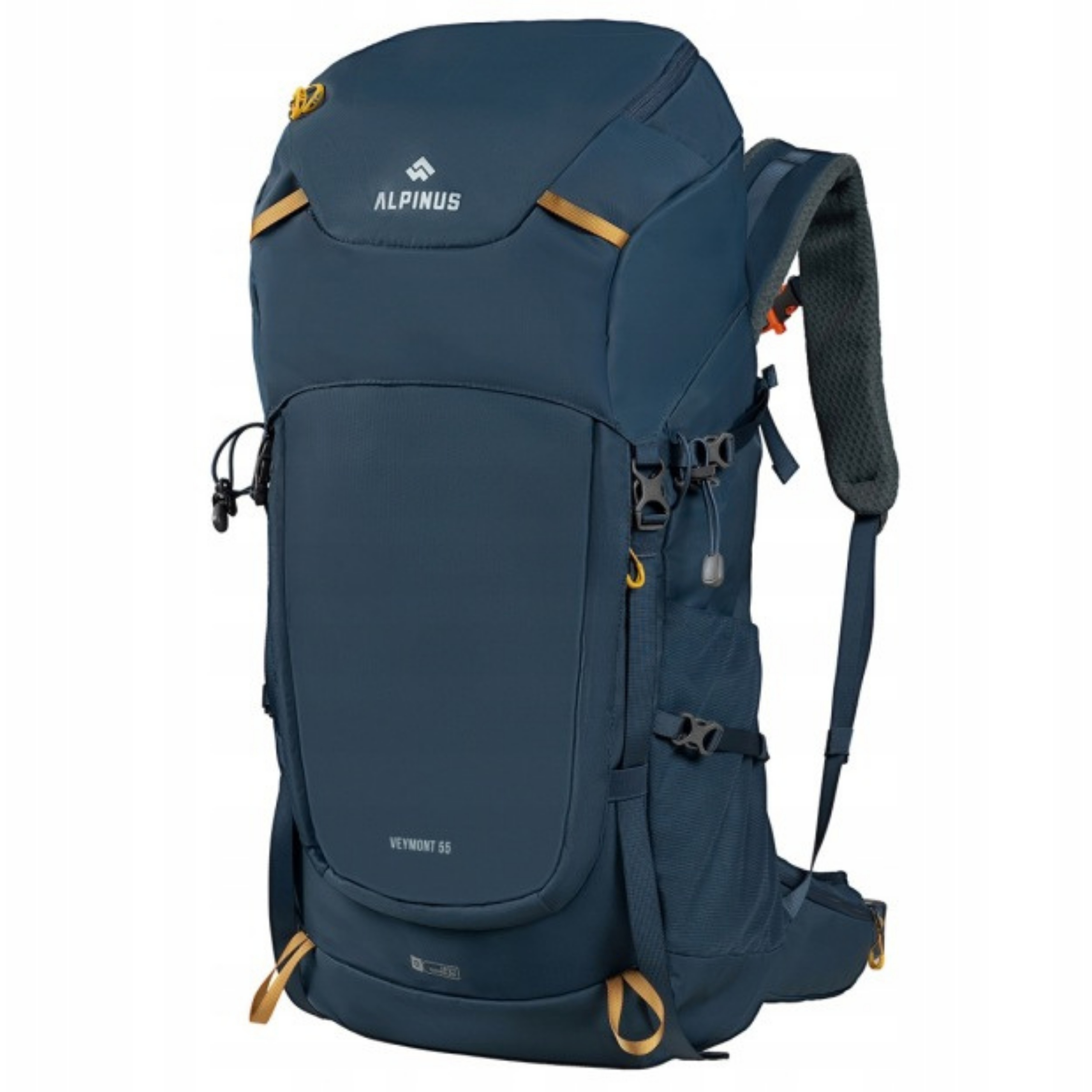 Alpinus Plecak Trekkingowy Turystyczny Sportowy Pokrowiec Veymont 55L