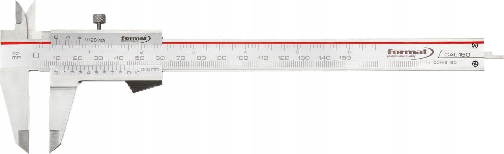Suwmiarka kieszonkowa, z blokadą suwaka 150mm