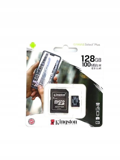 Карта памяти micro SD 128 ГБ класс 10 UHS адаптер