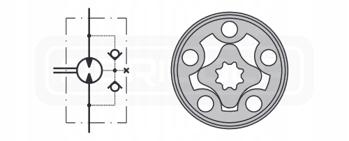 SILNIK HYDRAULICZNY SMM MMS BMM OMM OMZM MM 20 Numer katalogowy części 1.37.01.020S