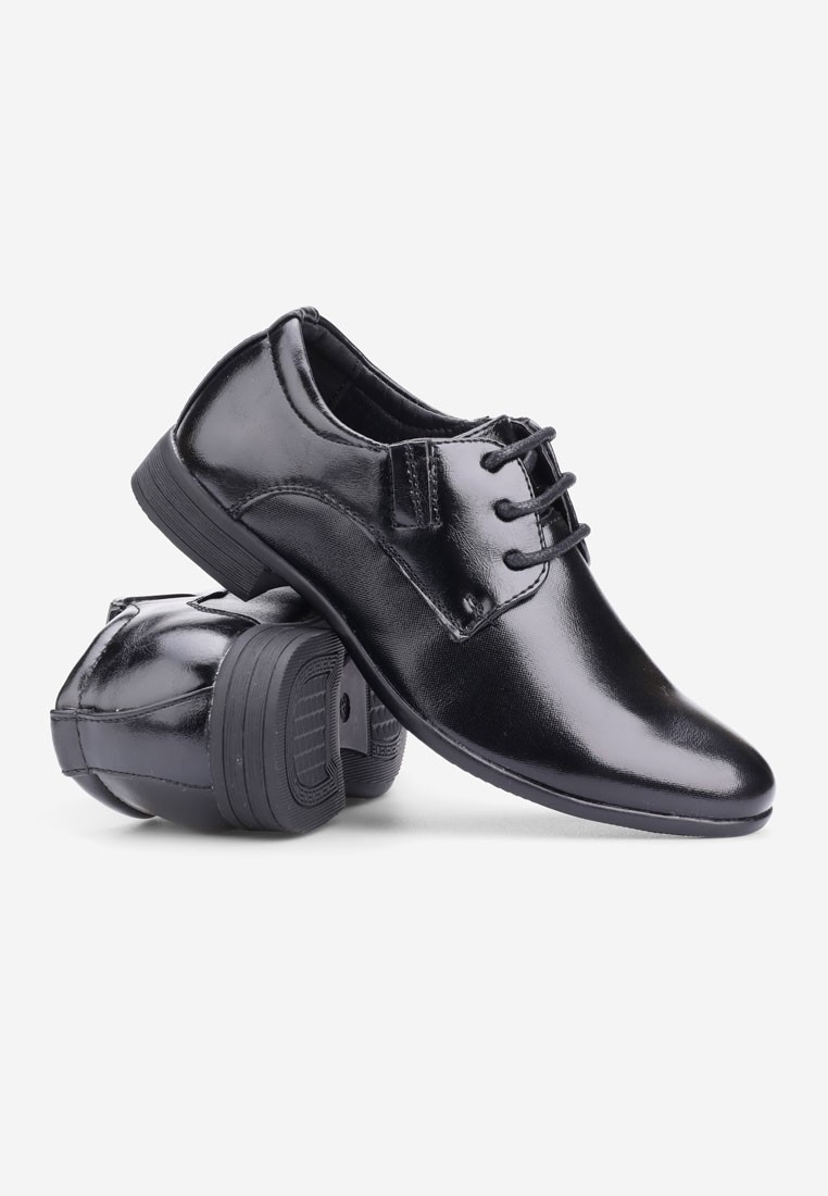 Buty chłopięce wizytowe półbuty CZARNE ELEGANCKIE Stan opakowania oryginalne