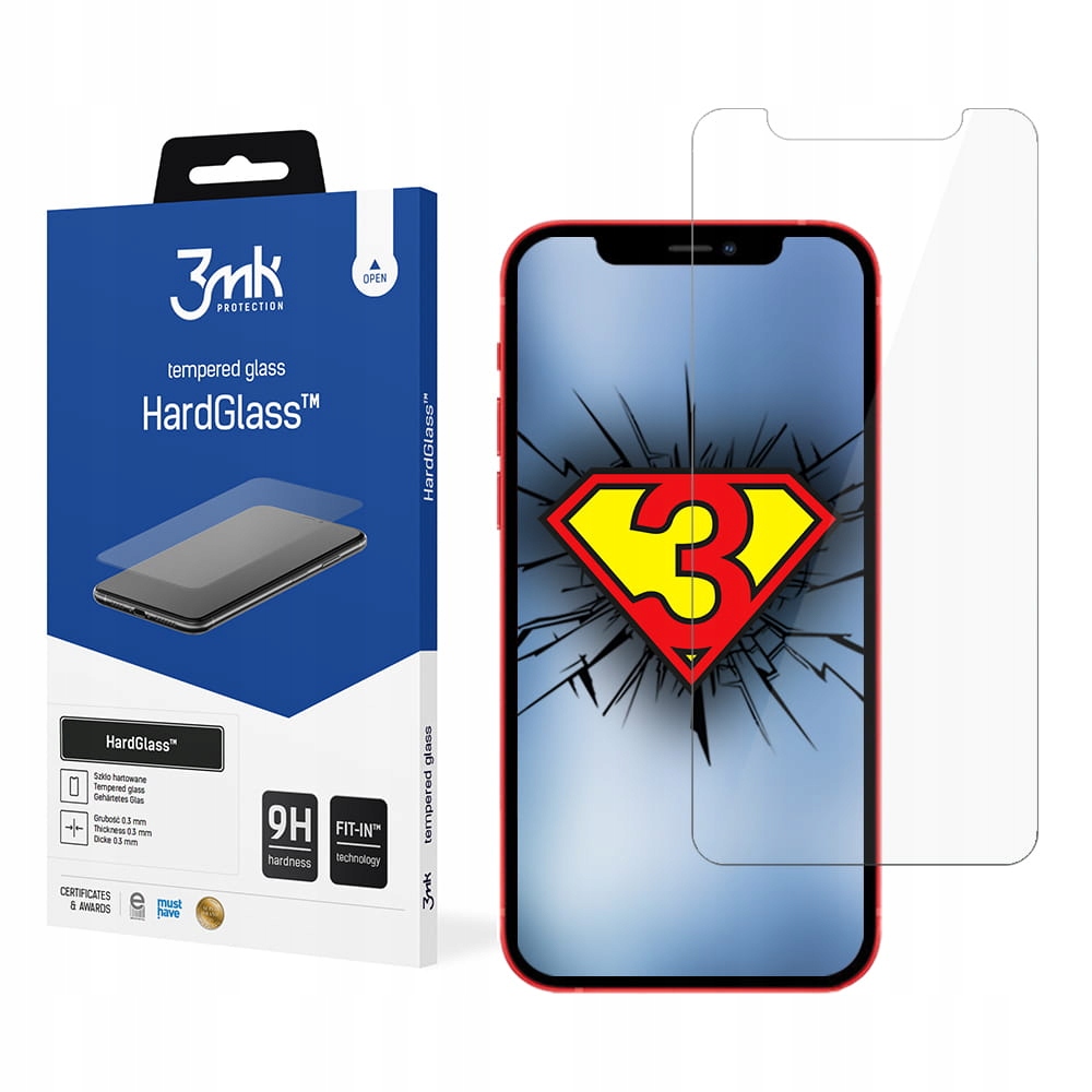 

Szkło hartowane do iPhone 12 Pro Max 3mk HardGlass