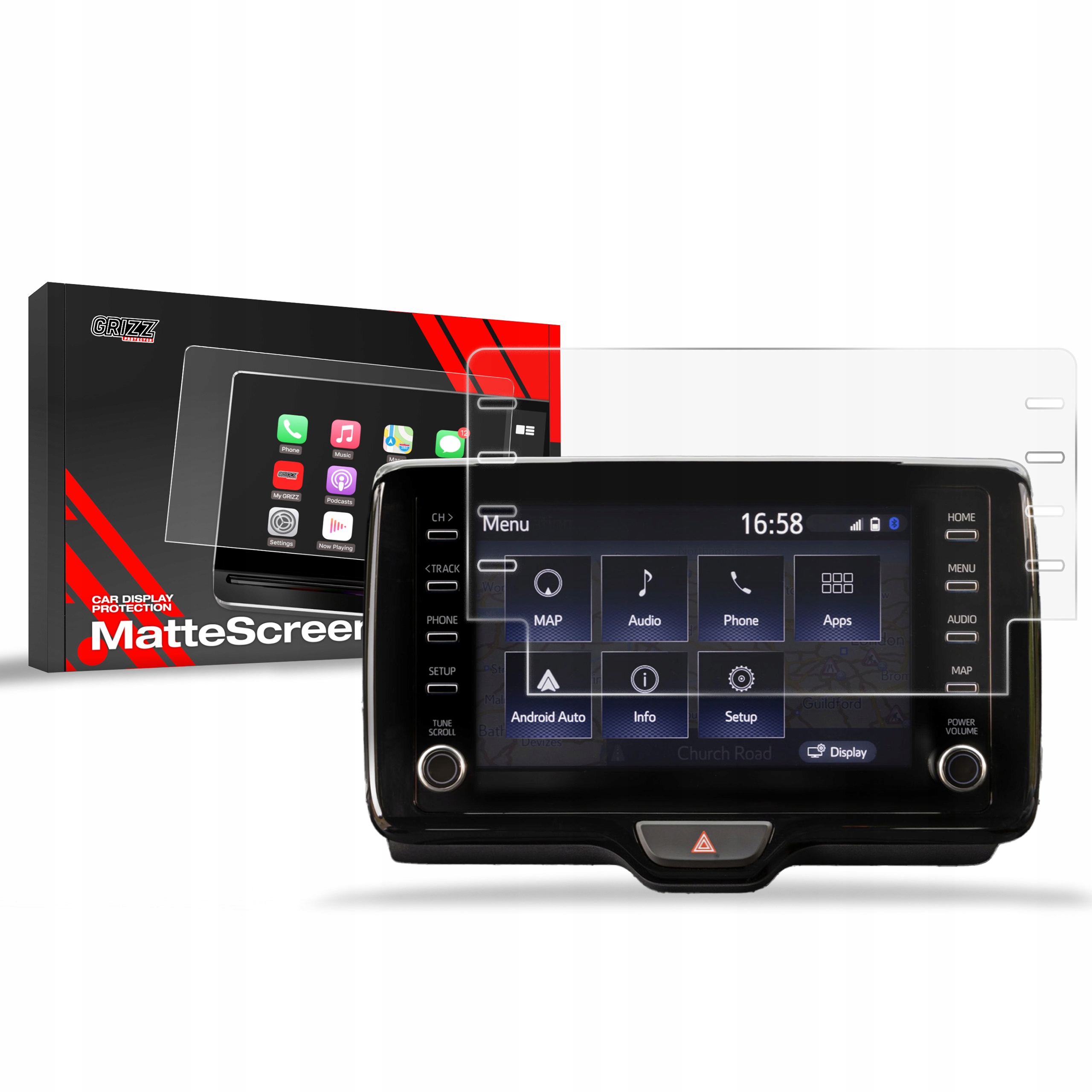 Folia Antyodciskowa do Toyota RAV4 XA50 8" (2019-2022)