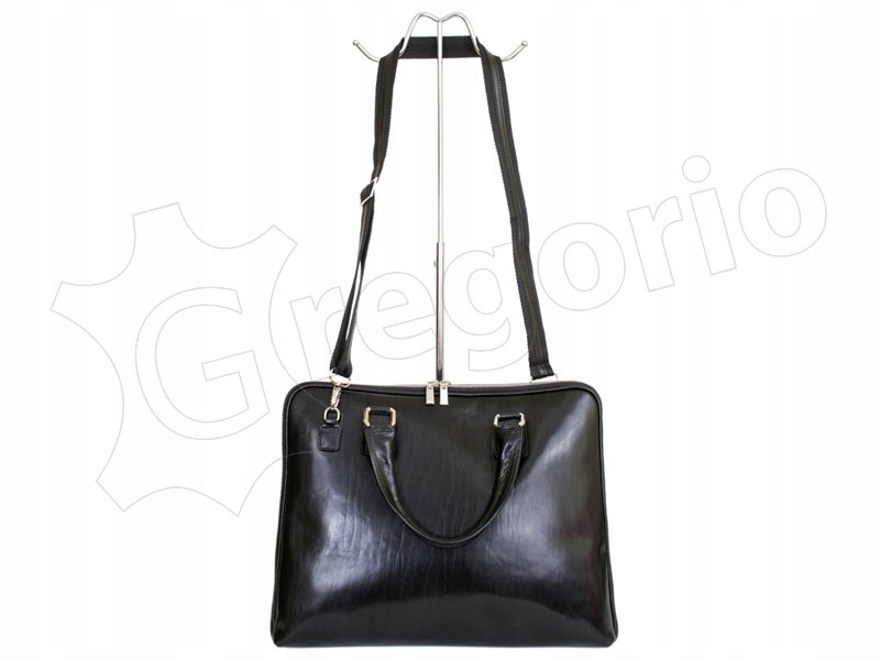 TECZKA DO PRACY AKTÓWKA DO RĘKI I NA RAMIĘ - SKÓRA Wysokość 29 cm