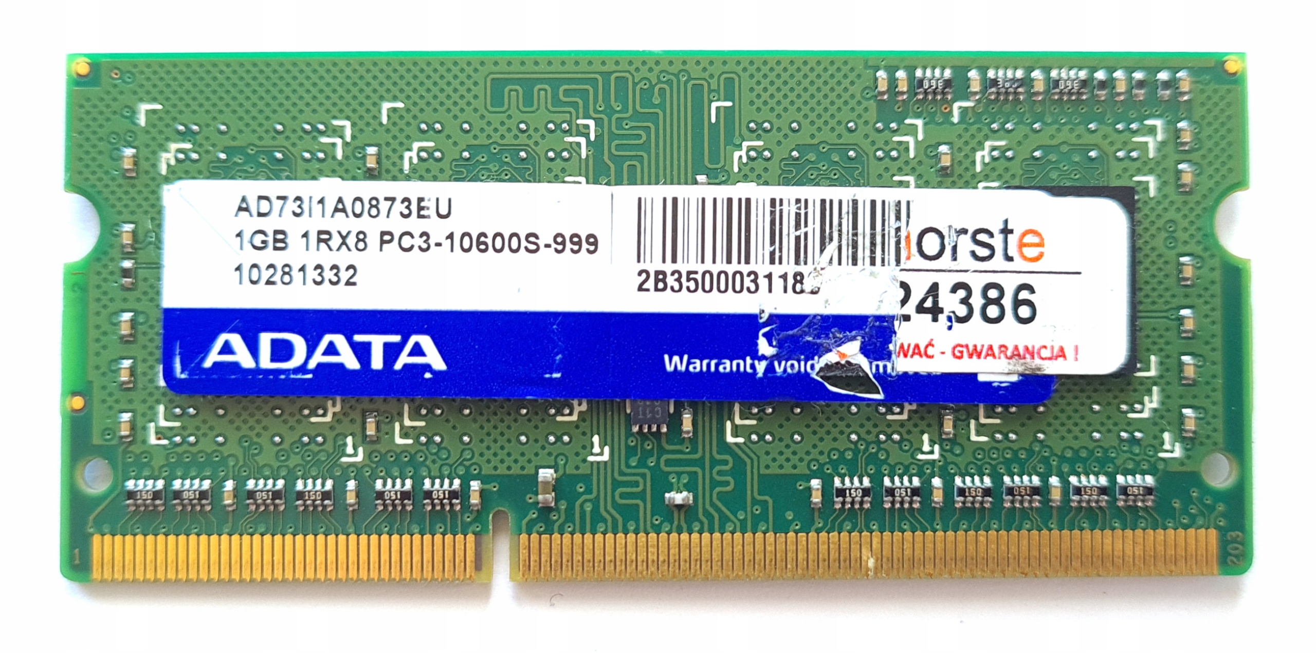Ddr3 Adata 1333 - Niska cena na Allegro