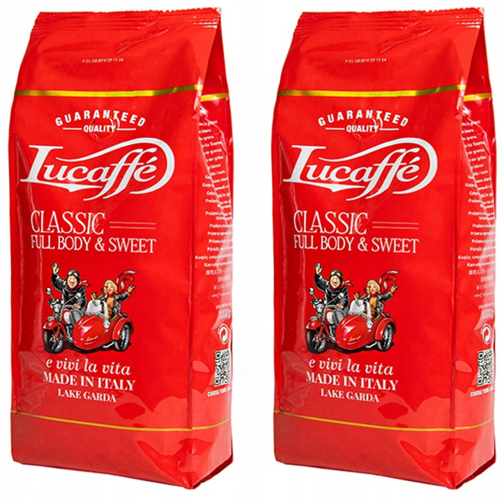 Kawa ziarnista Lucaffe Classic 2x1kg