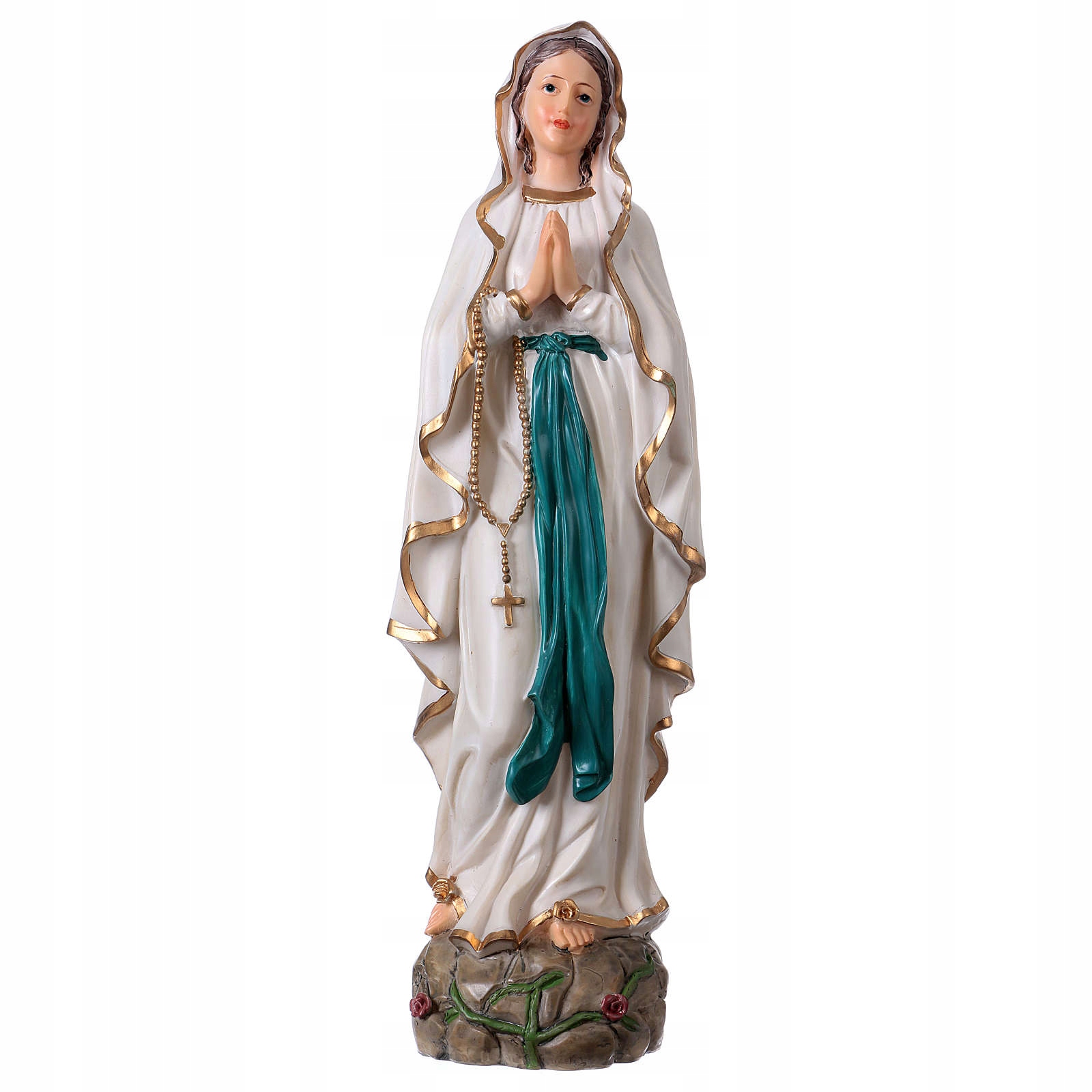 Figurka Panna Mária Madonna z Lurdov 40,3 cm vysoká, Ručne Maľovaná
