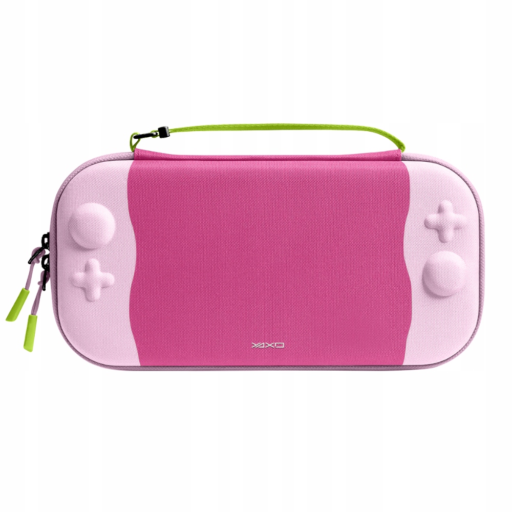 ETUI POKROWIEC FUTERAŁ do NINTENDO SWITCH 2 + kieszeń na GRY do NS2 różowy