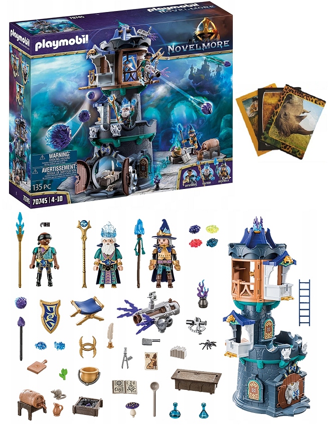 

Playmobil 70745 Novelmore Violet Wieża Czarodzieja