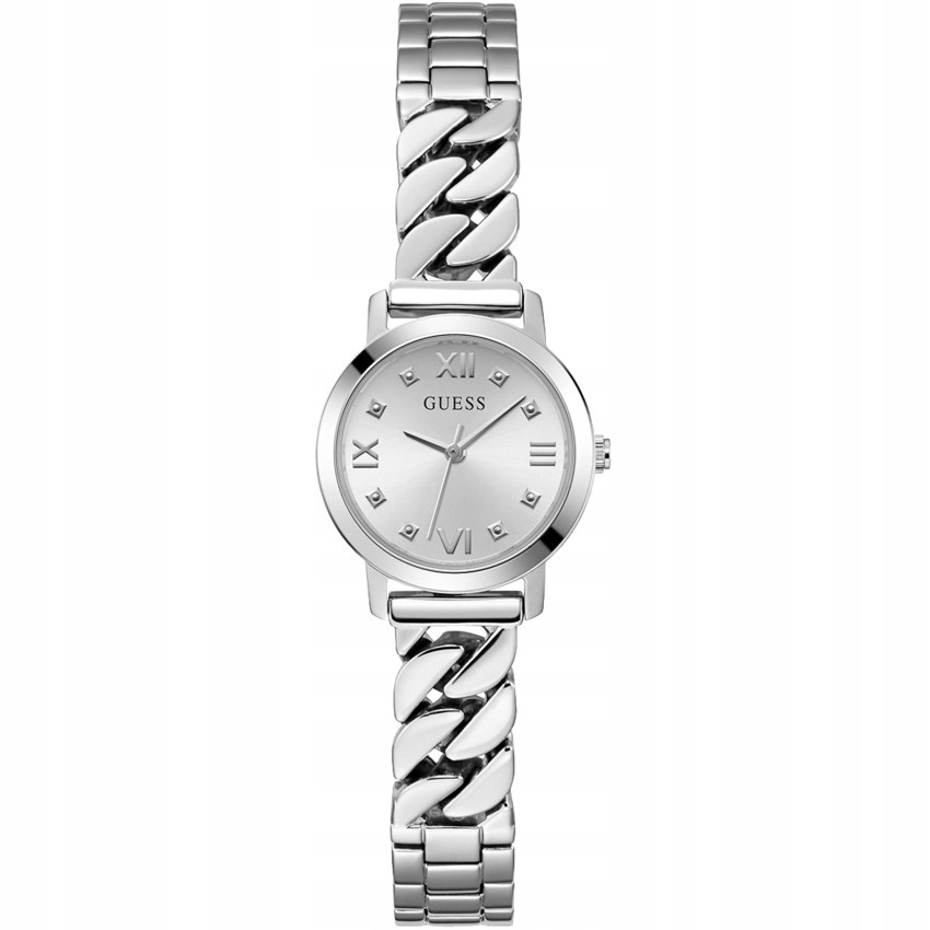 Dámské hodinky Guess GW0867L1 Zirkony stříbrné