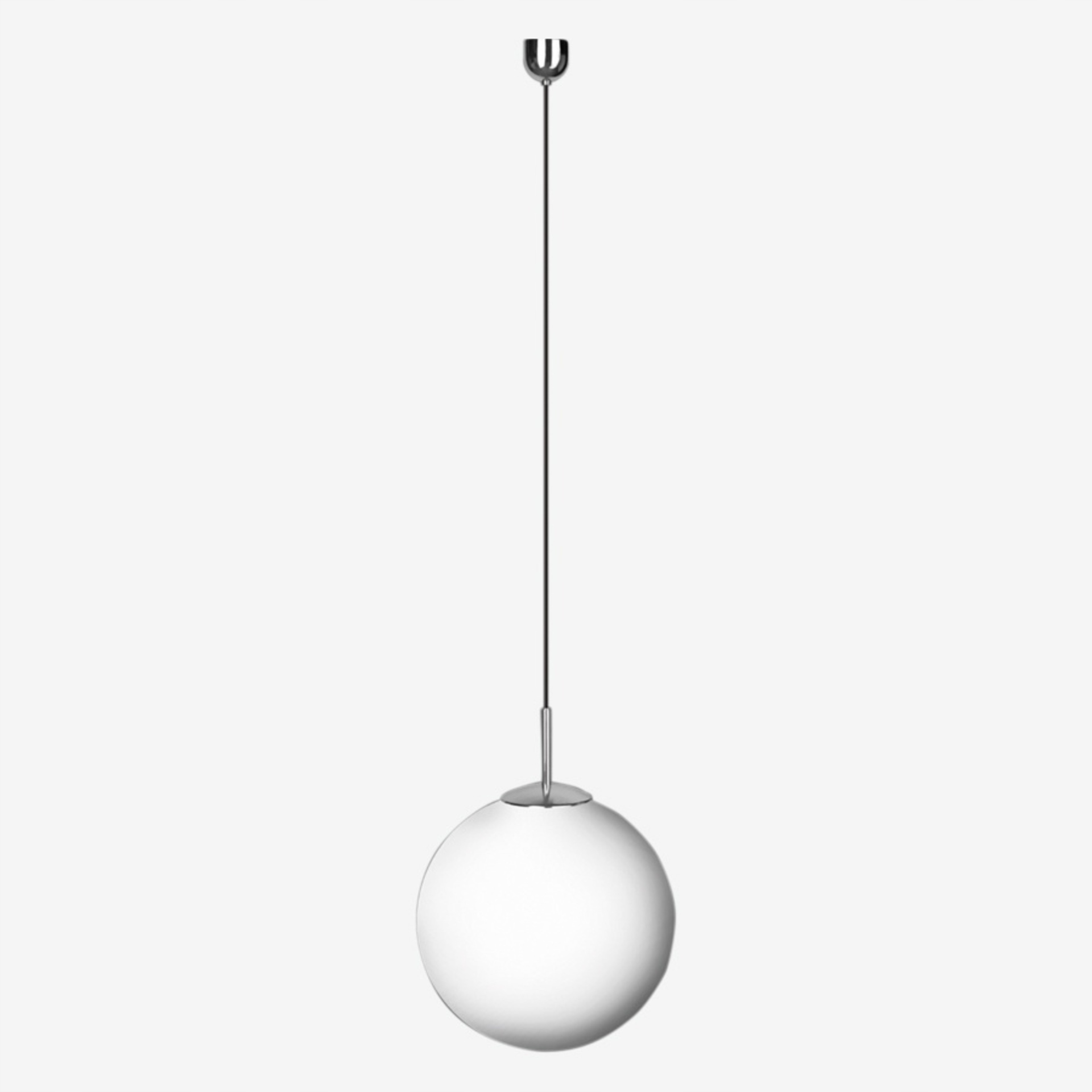 Lucis závesné svietidlo Polaris Zk 1x60 (46) W E27 sklo chróm opál ZK.11.200.8