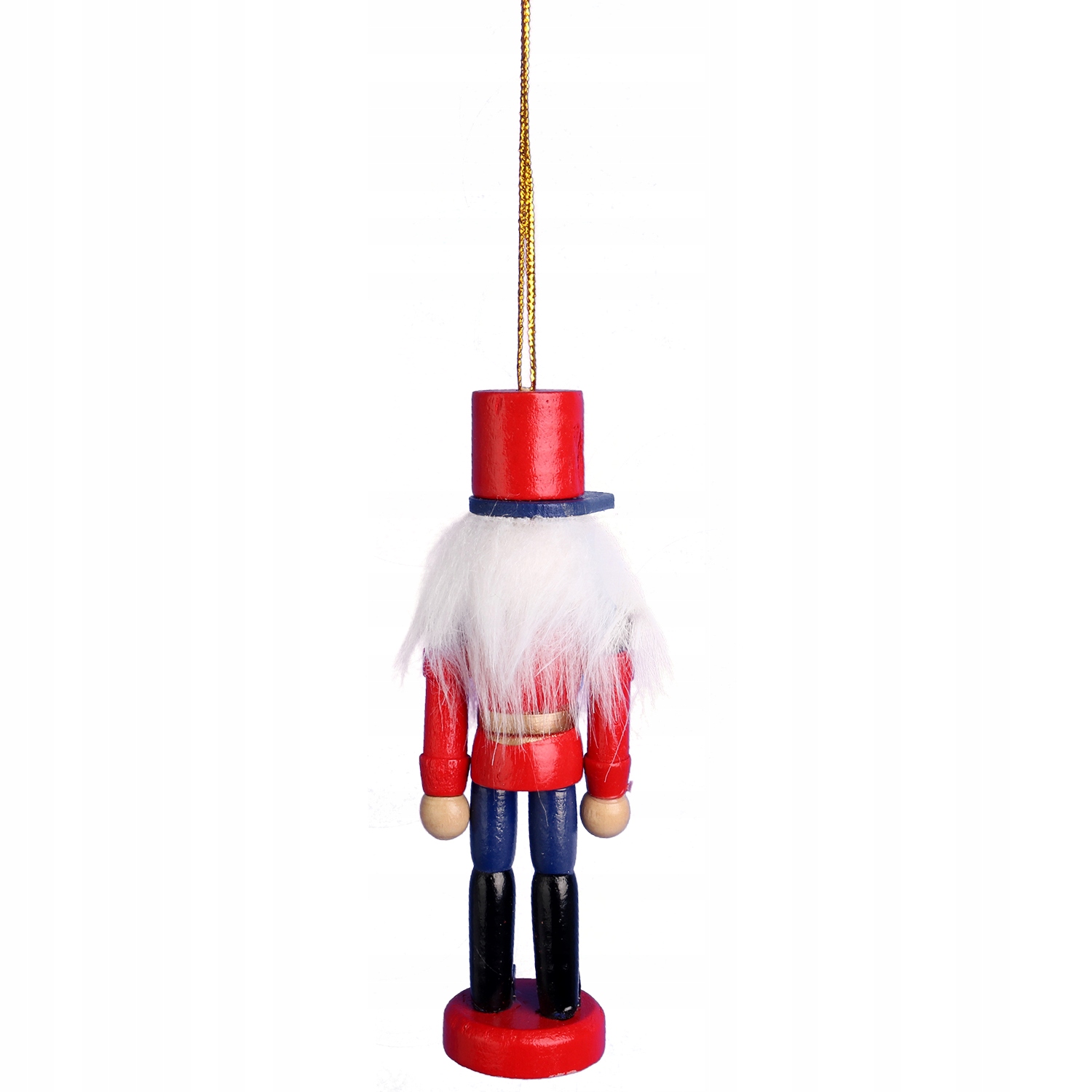 DZIADEK DO ORZECHOW FIGURKA DREWNIANA ZAWIESZKA Wysokość produktu 12.5 cm