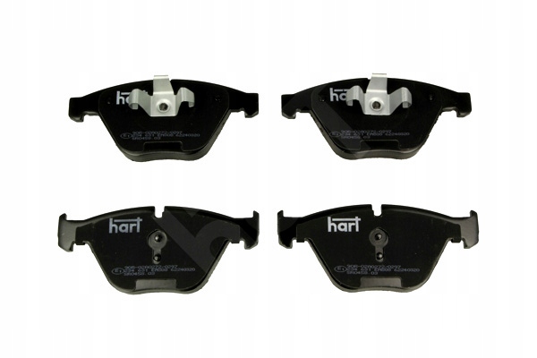 HART KLOCKI HAMULCOWE PRZÓD BMW 320D 2.0 10-