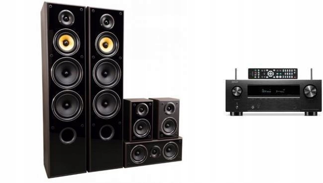 DENON AVR-X2800H + TAGA HARMONY TAV-606v3 MW