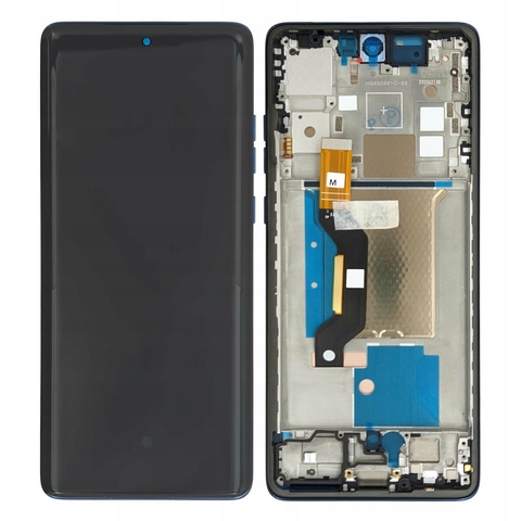 Nowy Ekran LCD Motorola G86 XT2527 Z Ramką Czarny