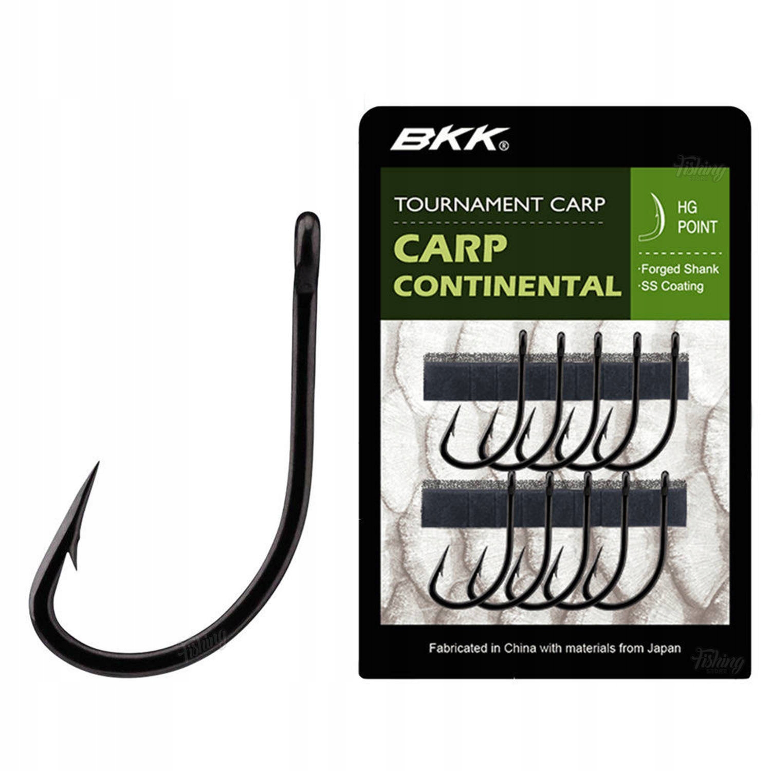 

Haczyki Karpiowe Bkk Carp Continental roz 1 10szt