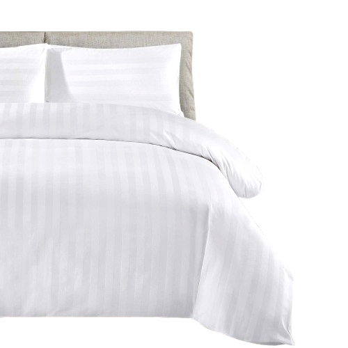 Pościel Hotelowa Adamaszek 140x200 komplet pościeli Bawełna 100% Pranie 95°