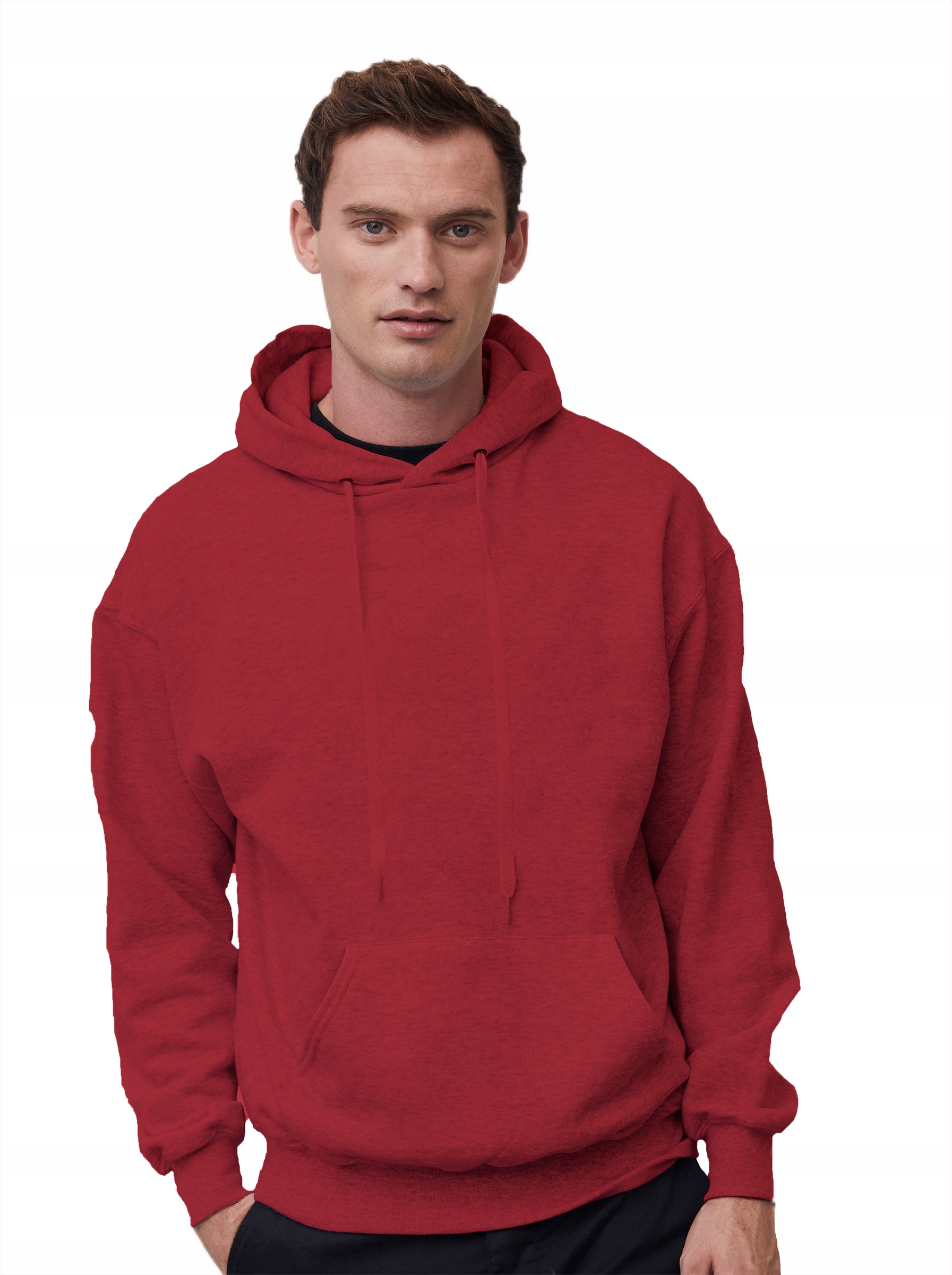 

Bluza z kapturem męska Fruit Classic, v.red L