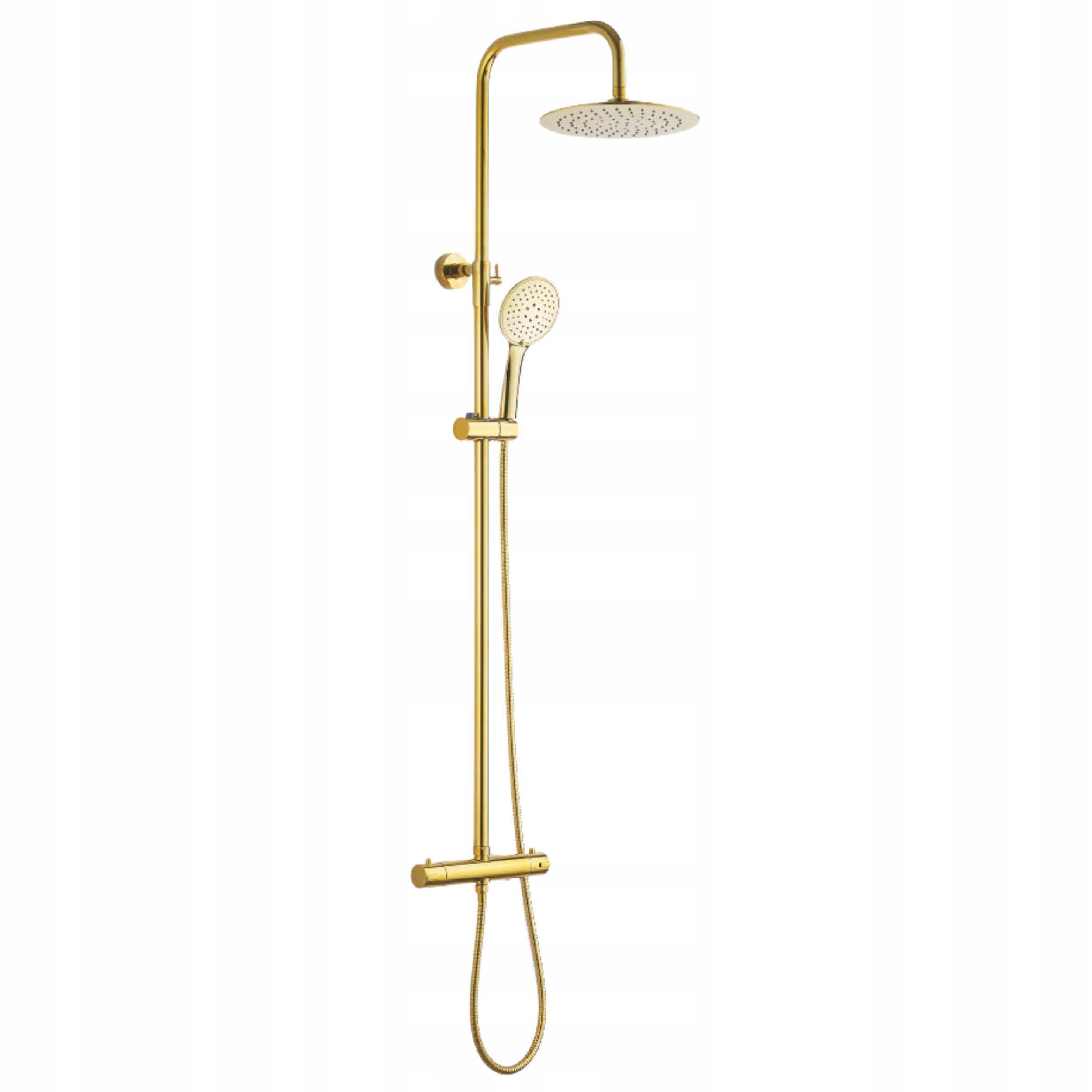 Invena Dažďová sprcha s termostatickou batériou Gold, AU-16-009-X.