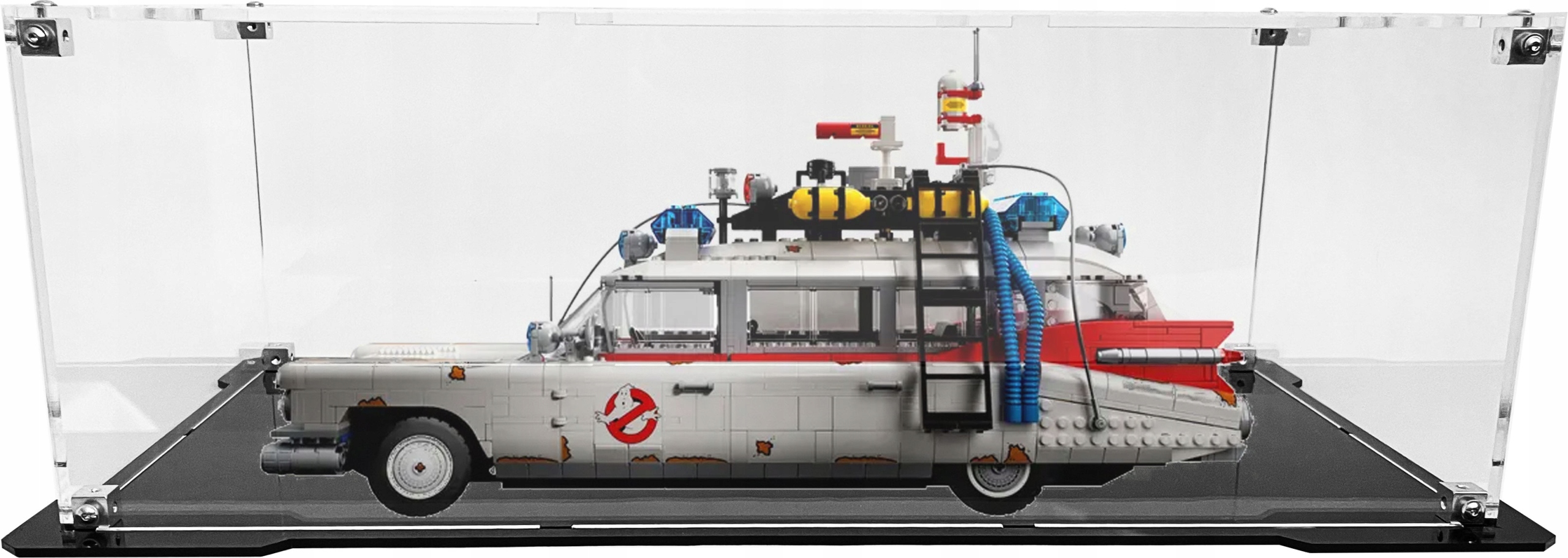 Vitrína s černou základnou pro stavebnici Lego 10274 Krotitelé duchů