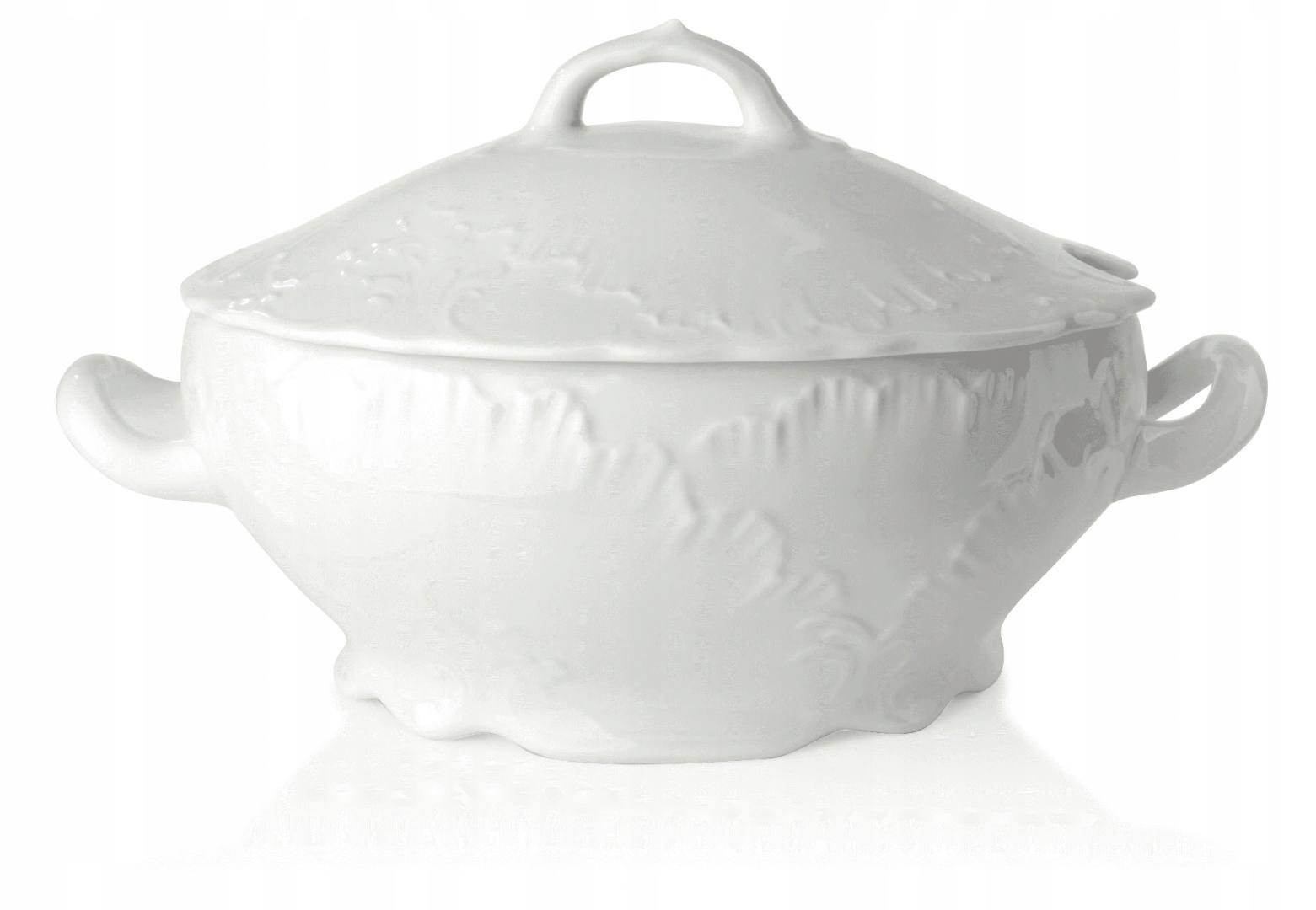 Waza 2,7l Ćmielów Rococo 0001 (białe)