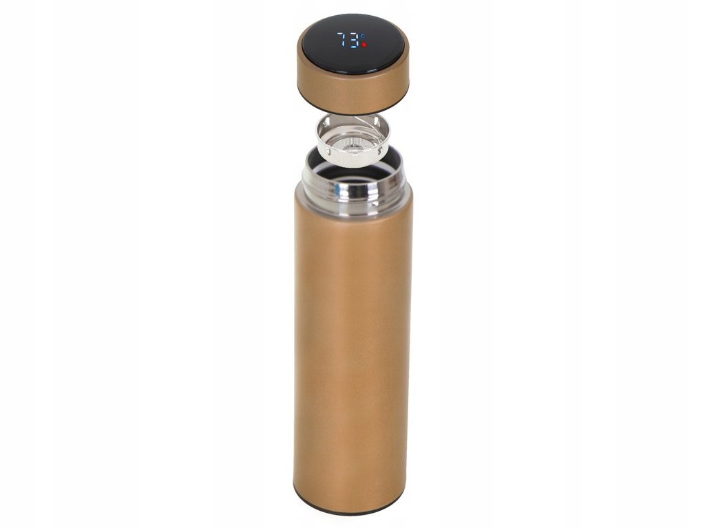 Kubek termiczny termos smart LED 500ml złoty Model Smart LED