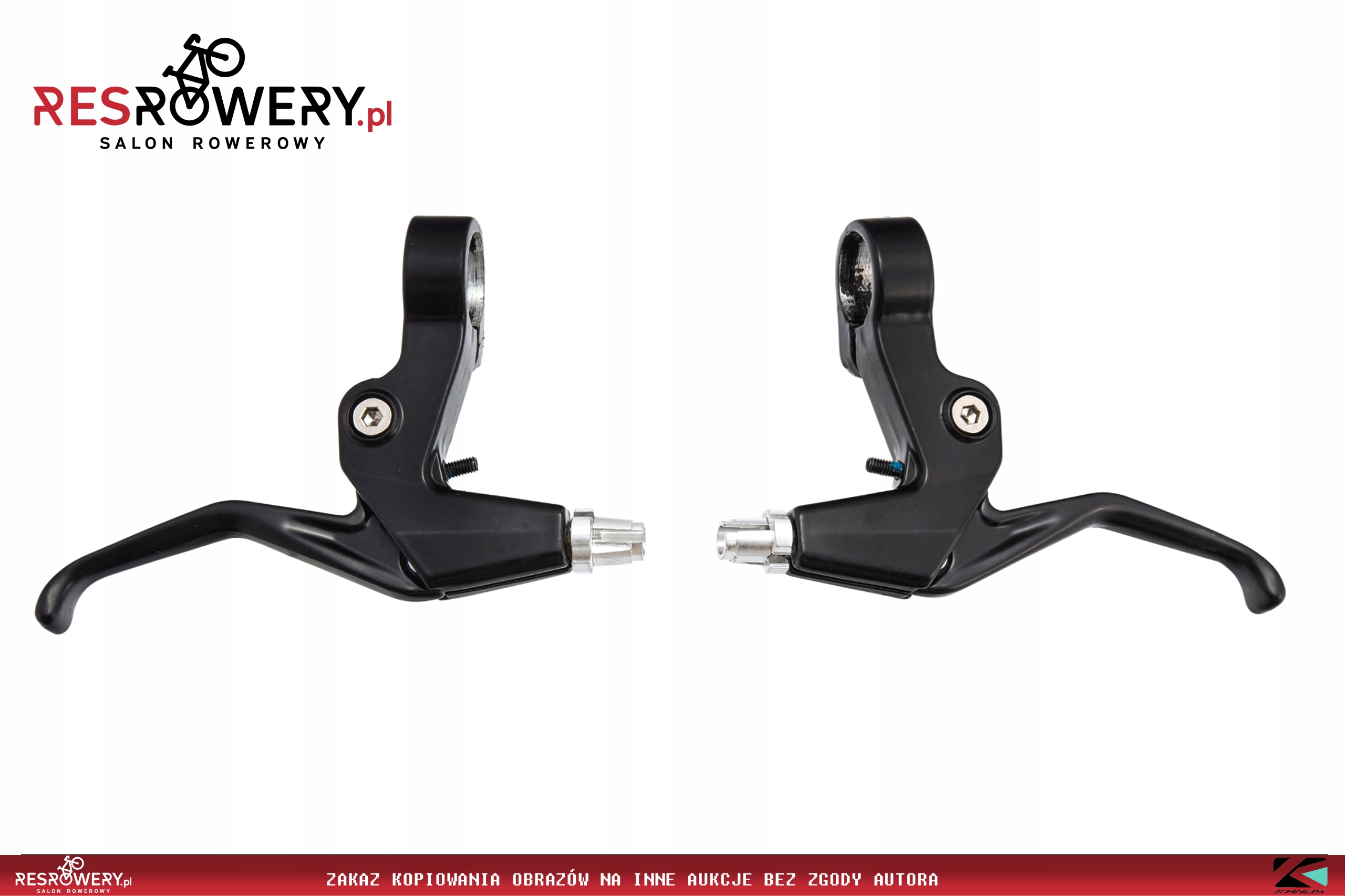 DŹWIGNIA HAMULCA KLAMKA RĄCZKA ALU KANDS VBL-610B Model VBL-610A