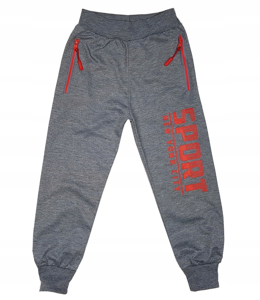 

Spodnie dresowe Sport City r 10 - 134/140 cm Grey