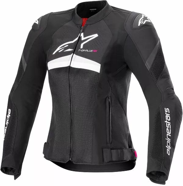 Dámska bunda Alpinestars Stella T-gp Plus R v4 Air čierna/biela L