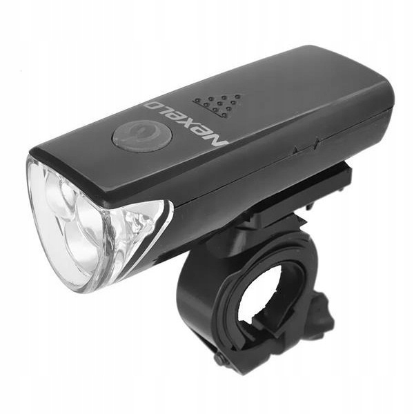 LAMPKI ROWEROWE PRZÓD + TYŁ NEXELO + BATERIE LED 3F 2F Marka Nexelo