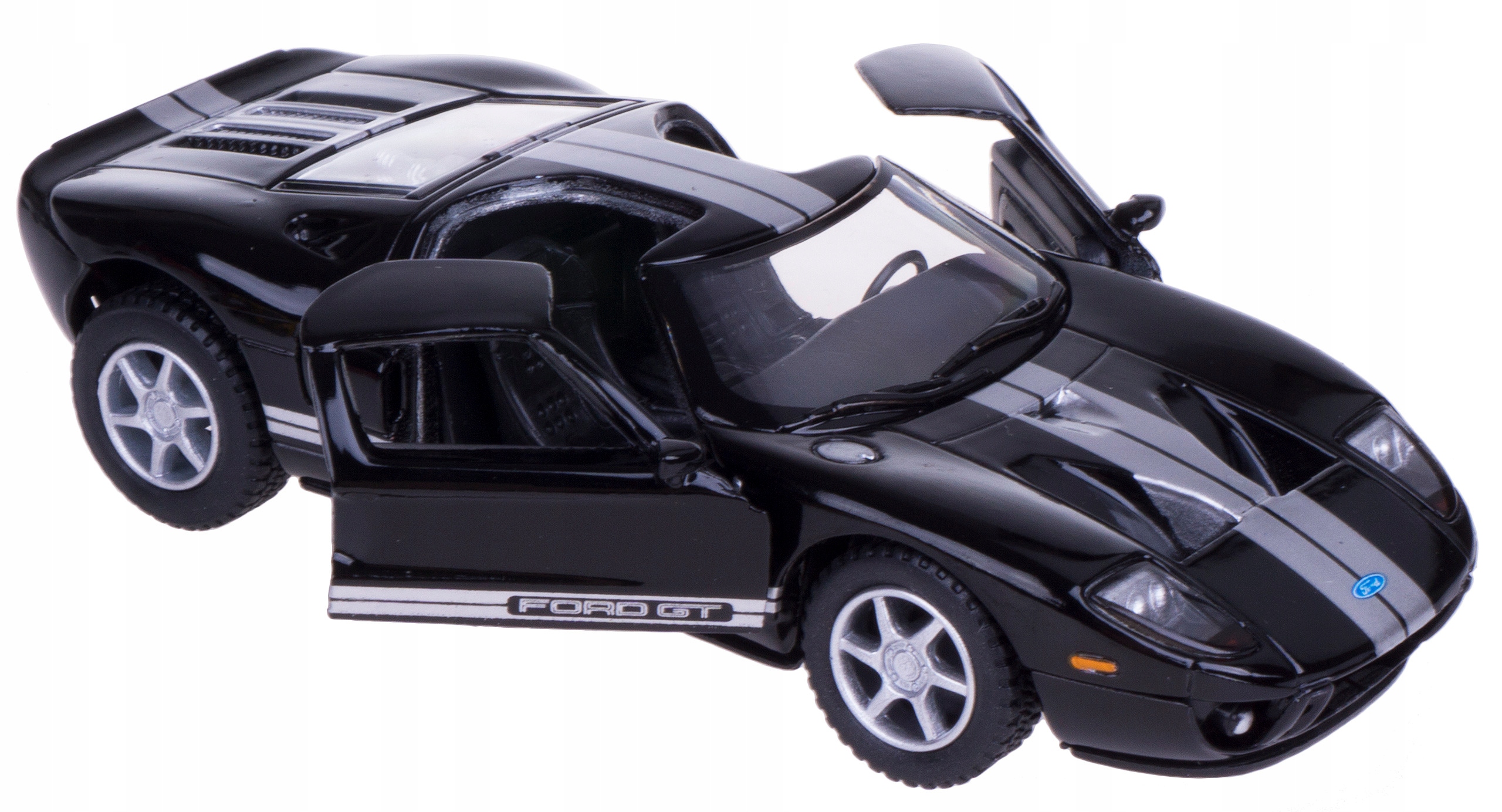 

2006 Ford Gt 40 Model Metal Kinsmart 1:36 Czarny