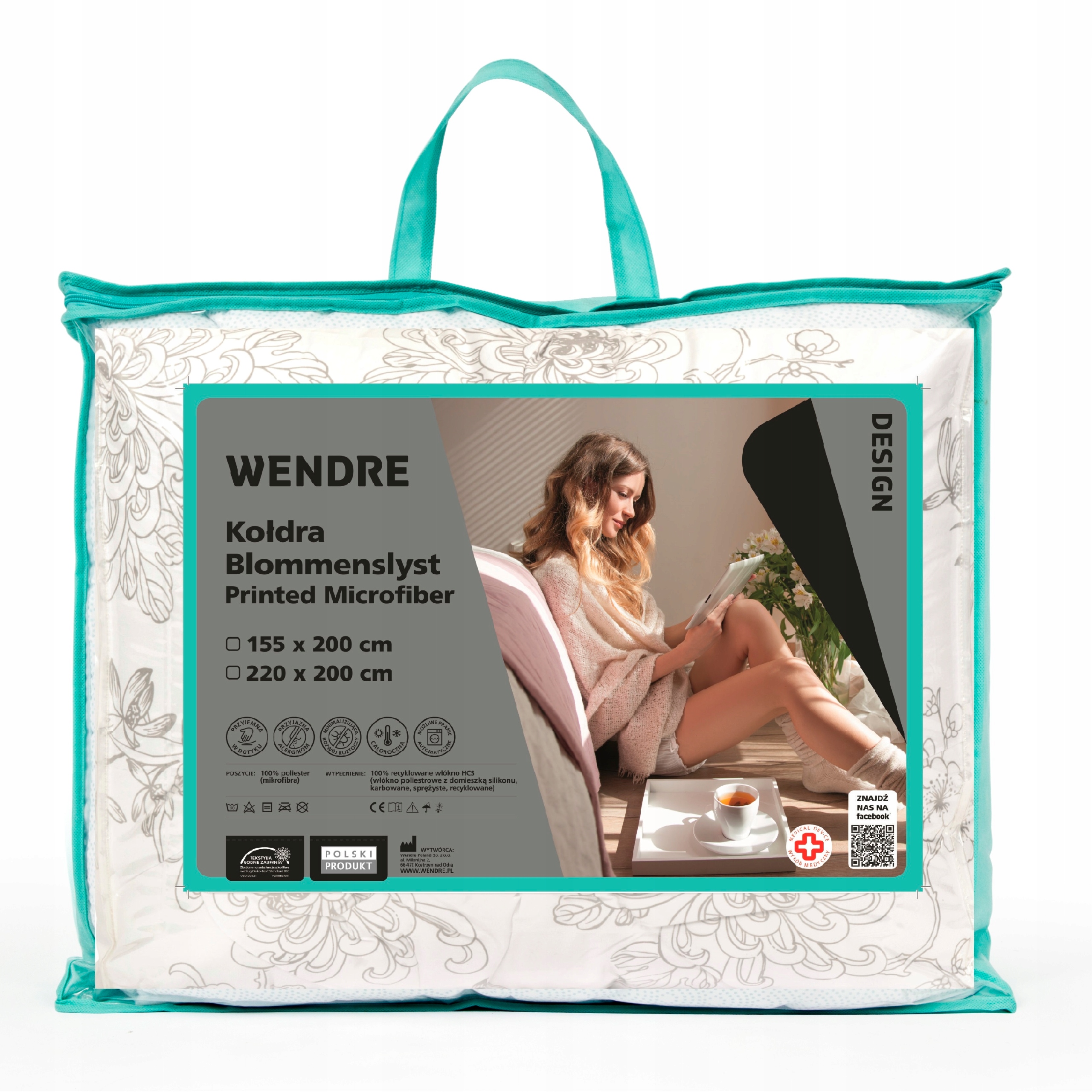 

Kołdra Antyalergiczna Całoroczna Medyczna 140x200