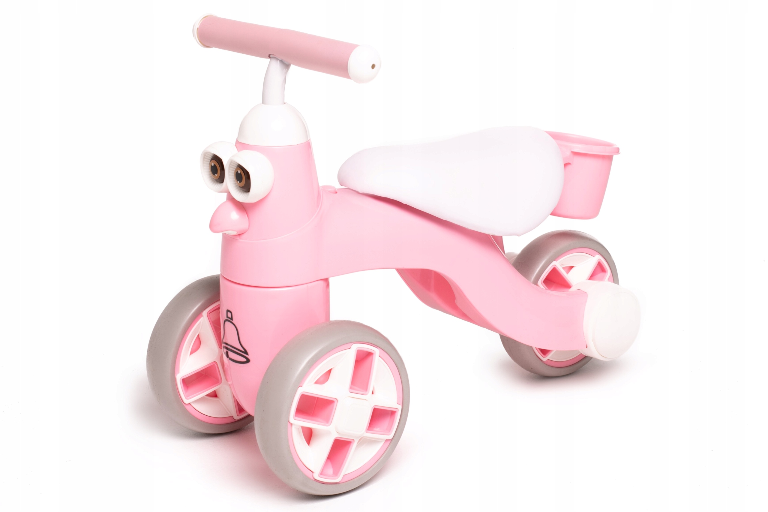 Rowerek biegowy, Blubell 1008-3 Sówka Różowa